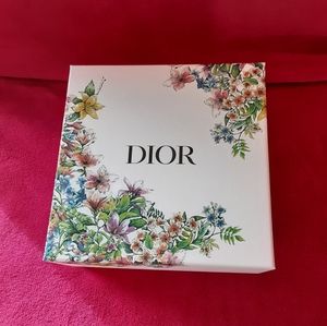 Christian Dior Floral empty collectible box for decorative storage